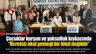Çocuklar kurşun ve yoksulluk kıskacında  “Ücretsiz okul yemeği bir lütuf değildir”