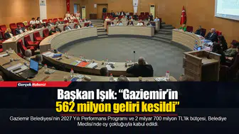 Gaziemir Belediyesi’nin 2027 yılı bütçesi 2 milyar 700 milyon olarak belirlendi