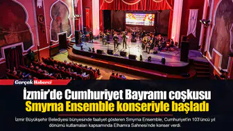 İzmir’de Cumhuriyet Bayramı coşkusu Smyrna Ensemble konseriyle başladı