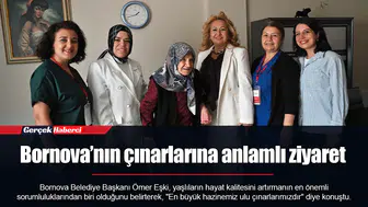 Bornova’nın çınarlarına anlamlı ziyaret