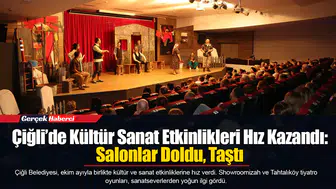 Çiğli’de Kültür Sanat Etkinlikleri Hız Kazandı: Salonlar Doldu, Taştı