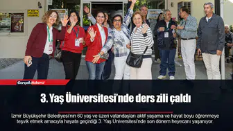 3. Yaş Üniversitesi’nde ders zili çaldı