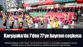 Karşıyaka’da 7’den 77’ye bayram coşkusu
