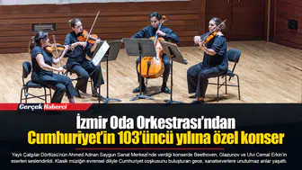 İzmir Oda Orkestrası’ndan Cumhuriyet’in 103’üncü yılına özel konser