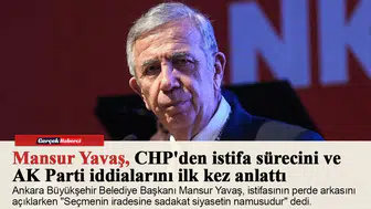 Mansur Yavaş, CHP'den istifa sürecini ve AK Parti iddialarını ilk kez anlattı