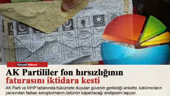 AK Partililer fon hırsızlığının faturasını iktidara kesti