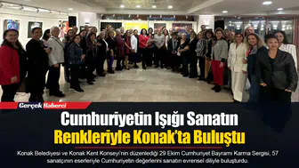 Cumhuriyetin Işığı Sanatın Renkleriyle Konak’ta Buluştu