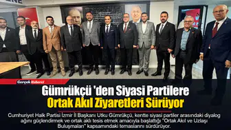 Gümrükçü’den uzlaşı ve diyalog seferberliği: "Toplum Suni Kavgalar Değil Ortak Akılla Çözüm Bekliyor"