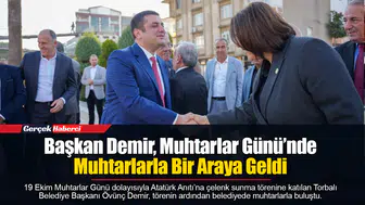 Başkan Demir, Muhtarlar Günü’nde Muhtarlarla Bir Araya Geldi