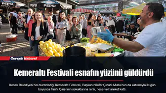 Kemeraltı Festivali esnafın yüzünü güldürdü