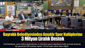 Bayraklı Belediyesinden Amatör Spor Kulüplerine 3 Milyon Liralık Destek