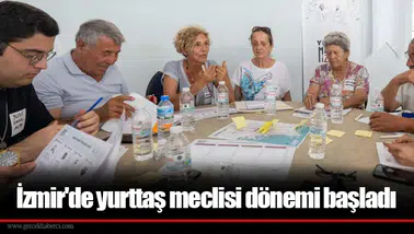 İzmir'de yurttaş meclisi dönemi başladı