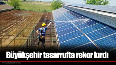 Büyükşehir tasarrufta rekor kırdı