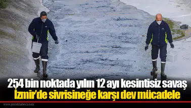 254 bin noktada yılın 12 ayı kesintisiz savaş:  İzmir’de sivrisineğe karşı dev mücadele