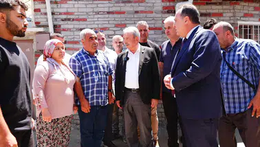 Başkan Dutlulu, Selden Etkilenen Vatandaşları Ziyaret Etti