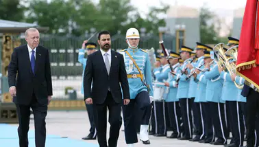 Cumhurbaşkanı Erdoğan, Irak Başbakanı Zeydi'yi kabul etti