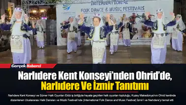 Narlıdere Kent Konseyi’nden Ohrid’de, Narlıdere Ve İzmir Tanıtımı