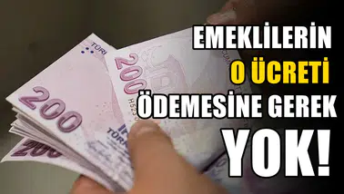 Tek konutu olan emekliler emlak vergisinden muaf