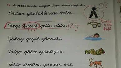 1. Sınıf Kitabına 'Çocuk Gelin' Girdi
