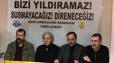 İzmir Adliyesi'nde Çalışan BES Üyeleri Gözaltında