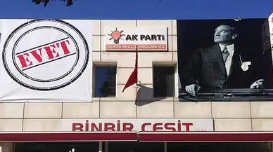 AK Parti'den Atatürk'lü Referandum Kampanyası