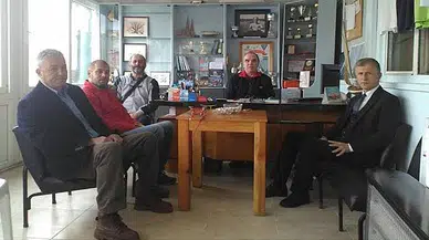 Foça Kaymakamı Çetin Yelken Kulübünü Ziyaret Etti