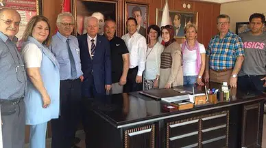 CHP ve ANAP'dan 'Hayır' Ziyareti