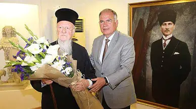 Fener Rum Patriği Bartholomeos Selçuk’ta