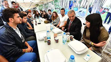 Gençlere Başkan Sürprizi