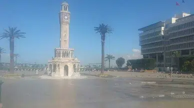 Konak Meydanı'nda İlginç Olay