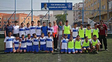 Minik Futbolcular Göz Doldurdu