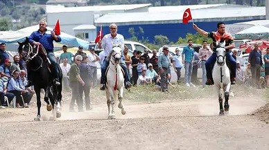 Rahvan At Yarışları Pınarbaşı’nda Yapıldı