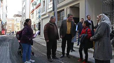 Buca’nın sokakları yenileniyor