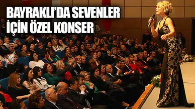 Bayraklı’da sevenler için özel konser