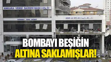 Bombayı beşiğin altına saklamışlar!