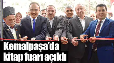 Kemalpaşa'da kitap fuarı açıldı