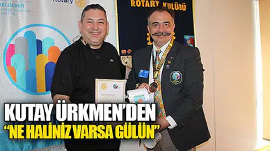Kutay Ürkmen’den “Ne Haliniz Varsa Gülün”