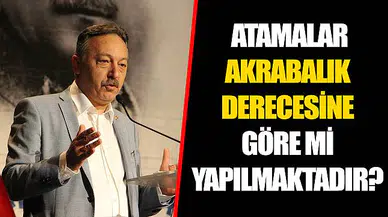  ATAMALAR AKRABALIK DERECESİNE GÖRE Mİ YAPILMAKTADIR?