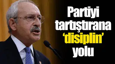 Partiyi tartıştırana 'disiplin' yolu