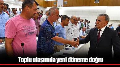 Toplu ulaşımda yeni döneme doğru