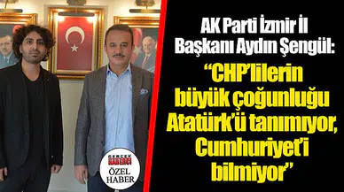  “CHP’lilerin büyük çoğunluğu Atatürk’ü tanımıyor, Cumhuriyet’i bilmiyor”