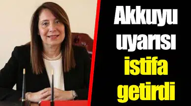Akkuyu uyarısı istifa getirdi