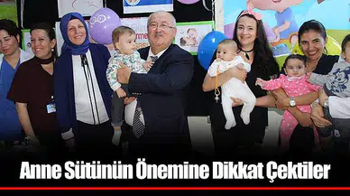 Anne Sütünün Önemine Dikkat Çektiler