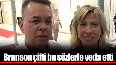 Brunson çifti bu sözlerle veda etti