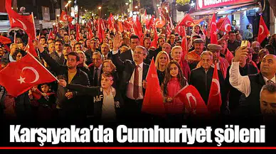 Karşıyaka’da Cumhuriyet şöleni