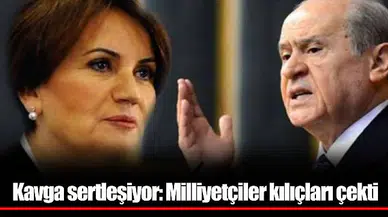 Kavga sertleşiyor: Milliyetçiler kılıçları çekti