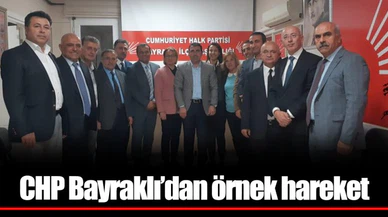 CHP Bayraklı’dan örnek hareket
