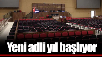 Yeni adli yıl başlıyor