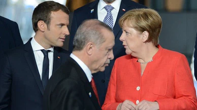 Erdoğan, Merkel ve Macron ile telefonda görüştü