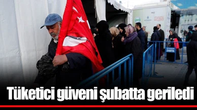 Tüketici güveni şubatta geriledi